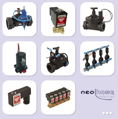 Accesorios Neohose: Electroválvulas y Solenoides