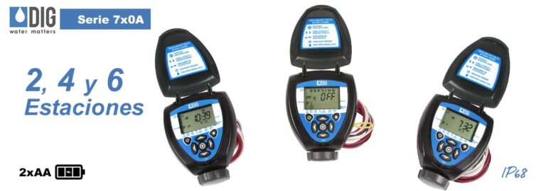 programadores de riego DIG 7x0A