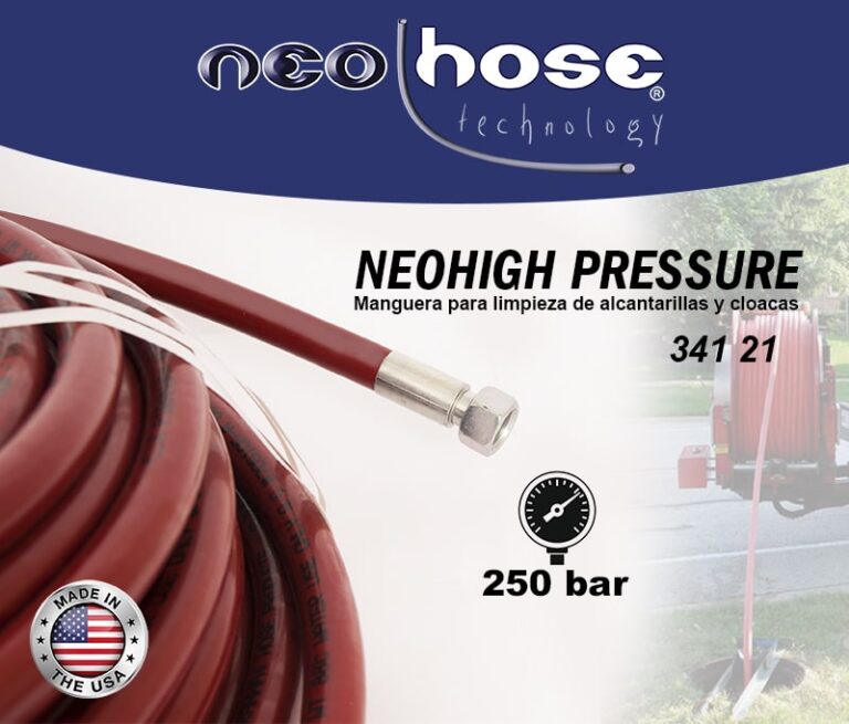 Manguera para limpieza de alcantarillas Neohigh Pressure
